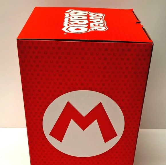 Super Mario Bros Icon Lamp Question Block with Mario Desk Lamp Night Light 3 - Picture 5 of 5